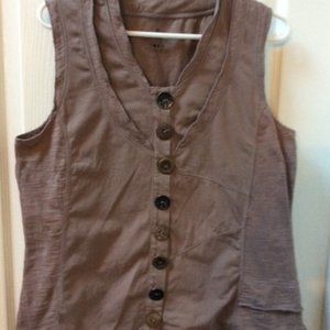 Women's Vest Neon Buddha Size Large